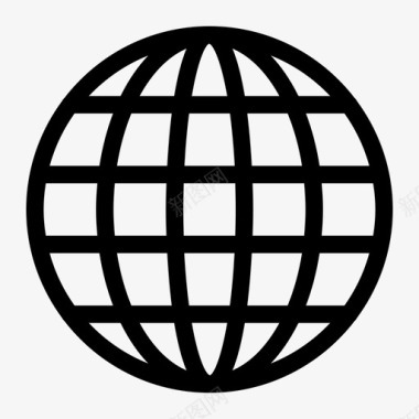 世界浏览器连接图标