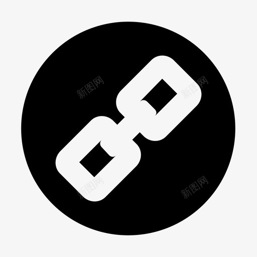 icon链接面性svg_新图网 https://ixintu.com 链接 面性
