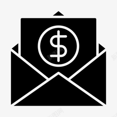 邮件付款帐单收入图标