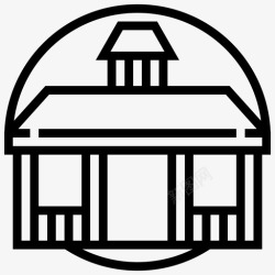 展馆图标展馆建筑师花园高清图片