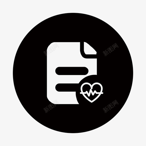 我的健康报表svg_新图网 https://ixintu.com 我的 健康 健康报 报表