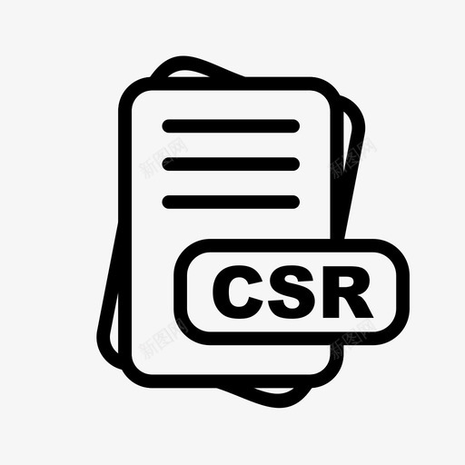 csr文件扩展名文件格式文件类型集合图标包svg_新图网 https://ixintu.com 文件 扩展名 格式 类型 集合 图标