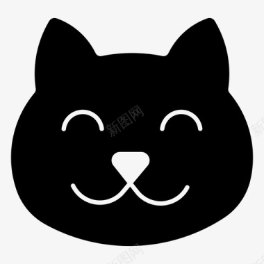 猫坏运气黑猫图标