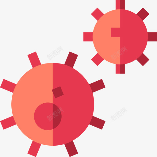 冠状病毒检疫12扁平svg_新图网 https://ixintu.com 冠状 病毒 检疫 扁平