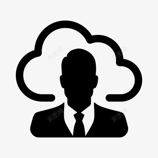 云通信管理员混合图标svg_新图网 https://ixintu.com 通信 管理员 混合 图标