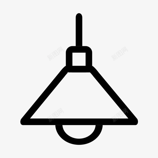 吊灯1svg_新图网 https://ixintu.com 吊灯