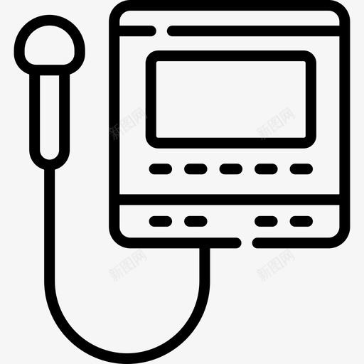 超声检查医学57线性svg_新图网 https://ixintu.com 超声 检查 医学 线性