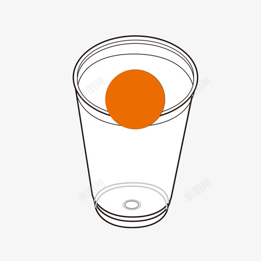 1个杯子svg_新图网 https://ixintu.com 杯子