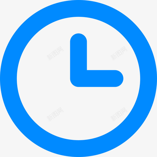 时间蓝svg_新图网 https://ixintu.com 时间