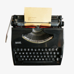 机械打字机英雄110老式打字机机械复古Typewriter礼高清图片