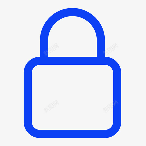 0230lock16px0B40svg_新图网 https://ixintu.com 线性 扁平 单色 简约 圆润