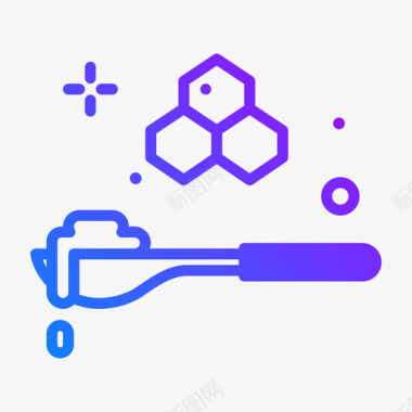 勺子养蜂场20梯度图标