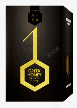 独特的希腊蜂蜜包装设计中国设计在线素材
