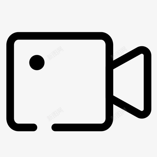 对话框视频svg_新图网 https://ixintu.com 对话框 视频