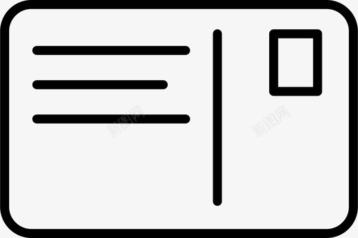 信件邮件邮寄svg_新图网 https://ixintu.com 信件 邮件 邮寄 明信片 发送 邮票 设置 图标