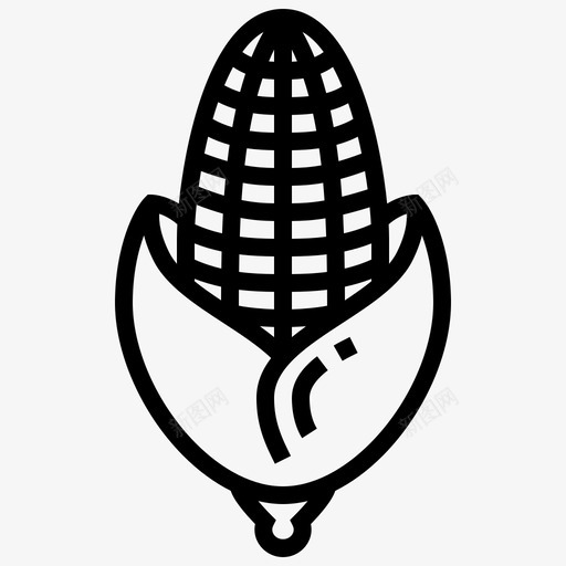玉米粮食谷物svg_新图网 https://ixintu.com 玉米 粮食 谷物 收成 小麦 农场