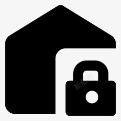 农村新建房新建锁房icon高清图片