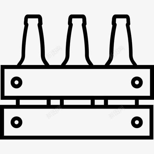 啤酒盒酒饮料svg_新图网 https://ixintu.com 啤酒 盒酒 饮料 箱子