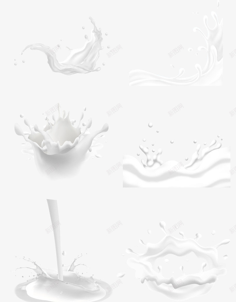 牛奶酸奶奶浪喷溅浪花png免抠素材_新图网 https://ixintu.com 牛奶 酸奶 奶奶 喷溅 浪花