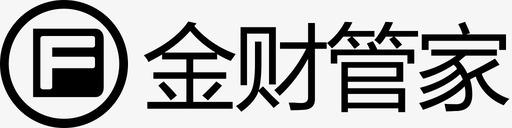 金财管家logo橙色svg_新图网 https://ixintu.com 金财 管家 橙色