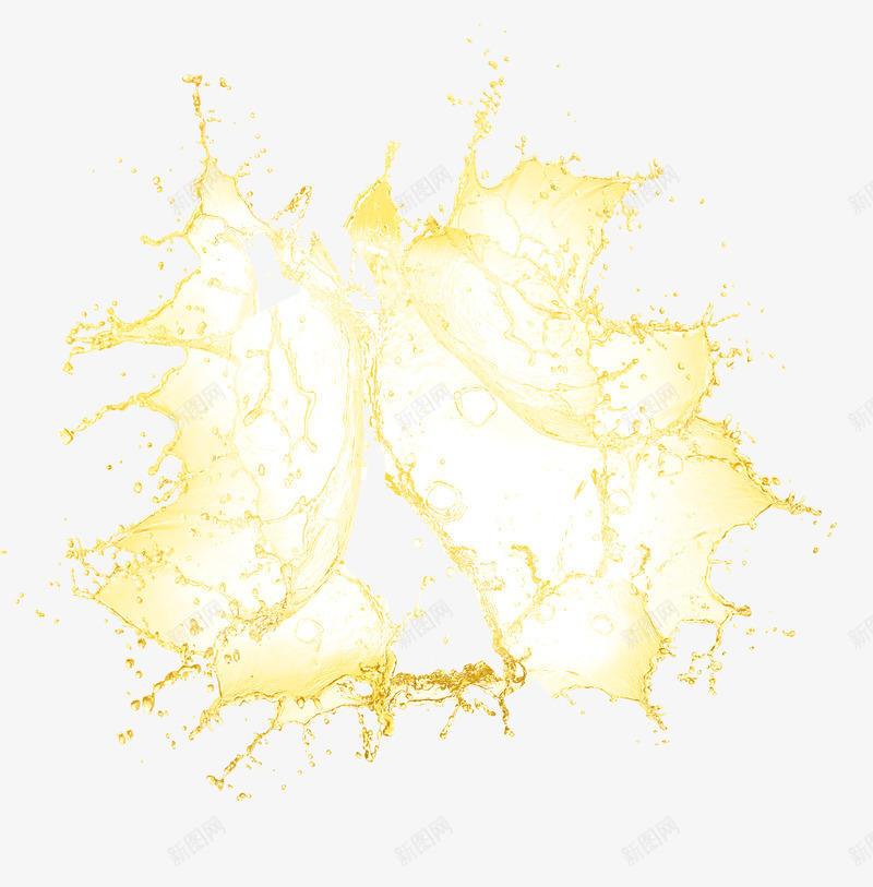 橙色果汁水溅png免抠素材_新图网 https://ixintu.com 橙色 果汁 汁水