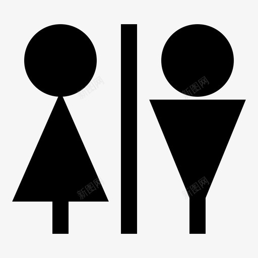 0301公共厕所svg_新图网 https://ixintu.com 公共 厕所