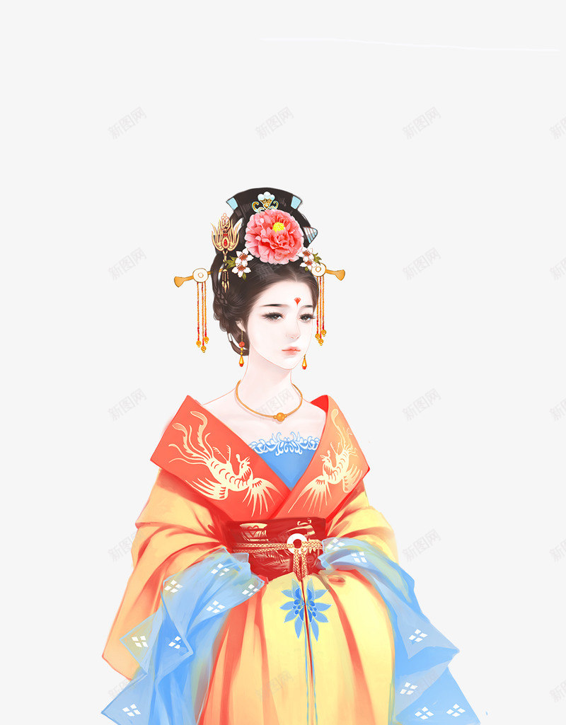 亡国公主皇后装l2png免抠素材_新图网 https://ixintu.com 亡国 公主 皇后