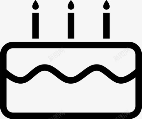 生日蛋糕A图标