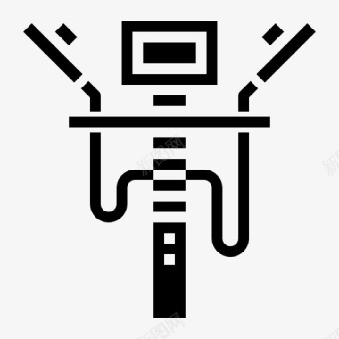 聚光灯电动灯图标