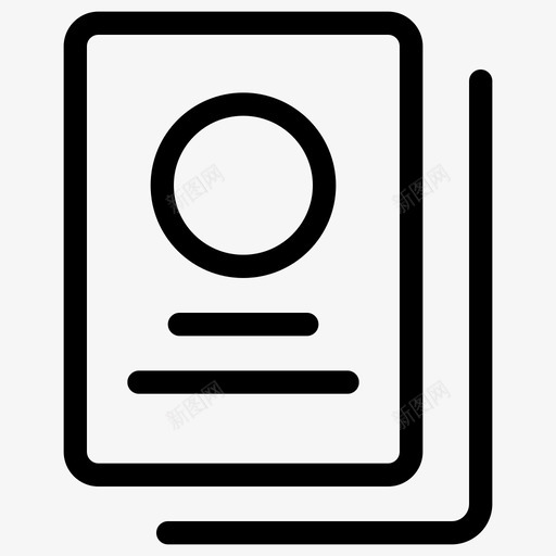护照文件旅行和度假svg_新图网 https://ixintu.com 文件 护照 旅行 度假