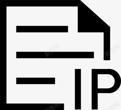 IP文件图标