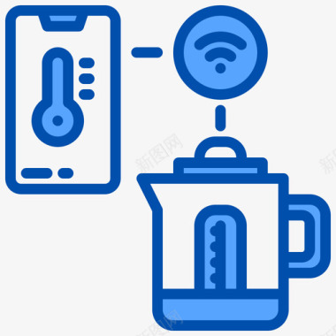 Kettle物联网156蓝色图标