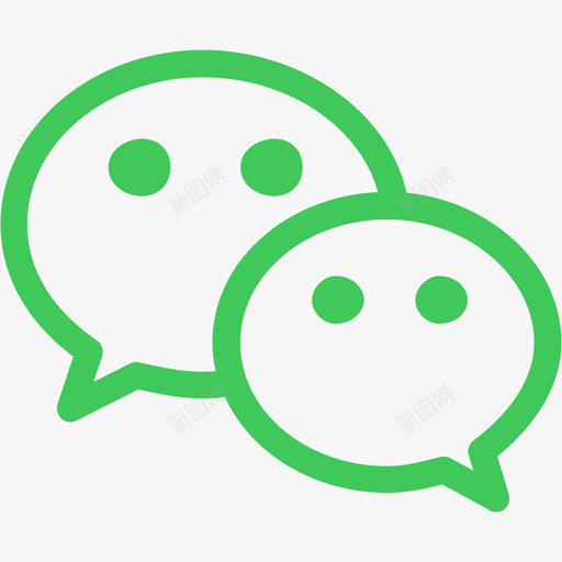 微信推广服务svg_新图网 https://ixintu.com 微信 推广 服务