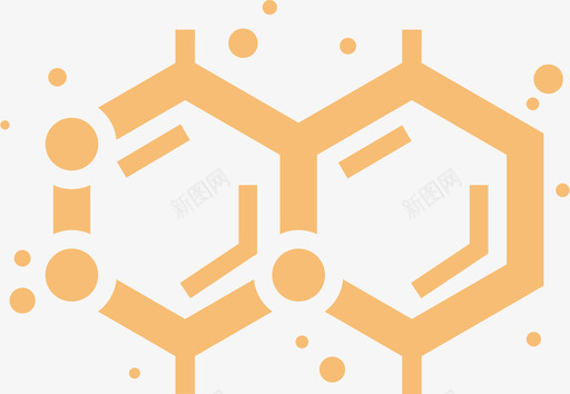 苯分子svg_新图网 https://ixintu.com 分子