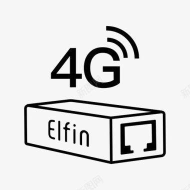 小精灵图标4G图标