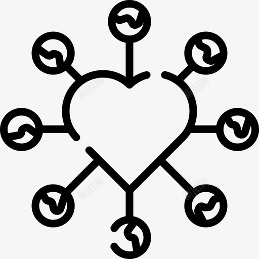 分享世界之爱12直系svg_新图网 https://ixintu.com 分享 世界 之爱 直系