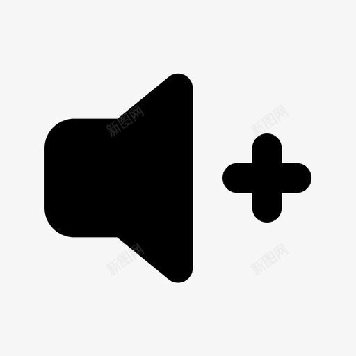 音量增大1xsvg_新图网 https://ixintu.com 音量 增大