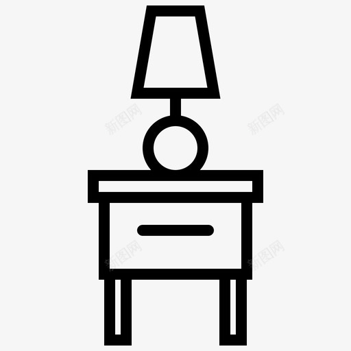 台灯设计家具svg_新图网 https://ixintu.com 台灯 家具 设计 设计家 室内 睡眠 房间
