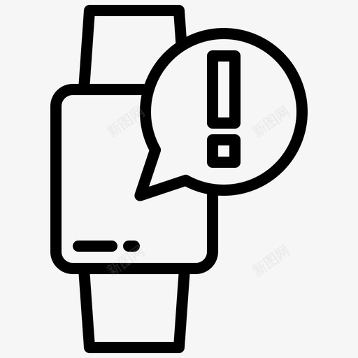 警报通知13线性svg_新图网 https://ixintu.com 警报 通知 线性