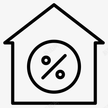 物业税房屋建筑物图标
