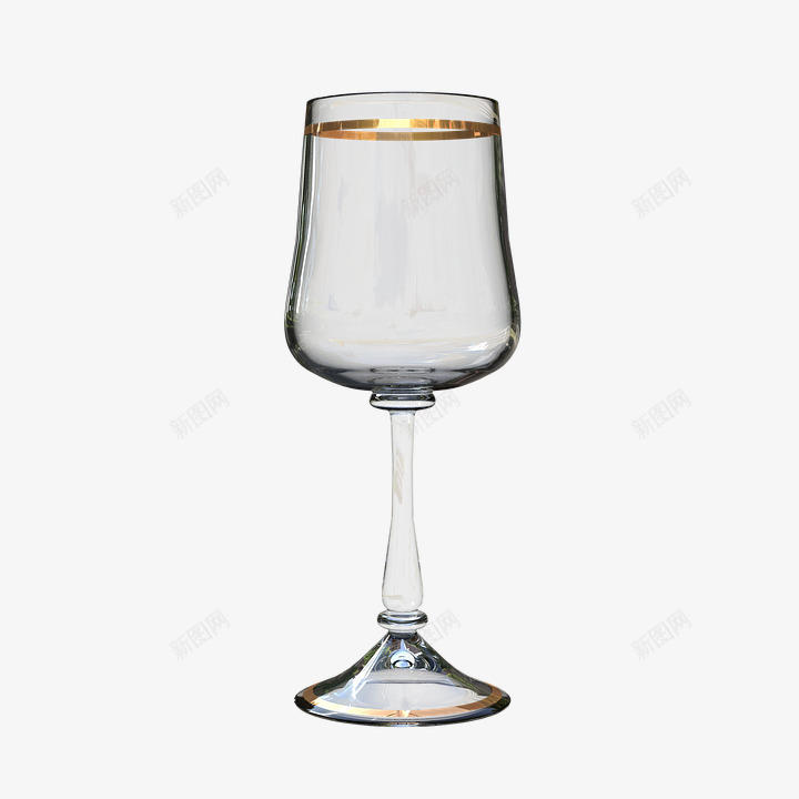 玻璃酒杯透明空杯子png免抠素材_新图网 https://ixintu.com 玻璃 酒杯 透明 杯子