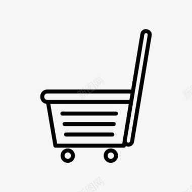 购物车篮子商业和购物图标