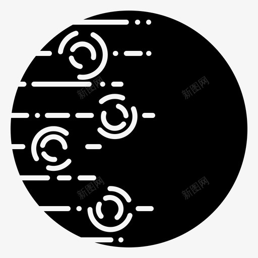 冥王星太空229字形svg_新图网 https://ixintu.com 冥王星 太空 字形