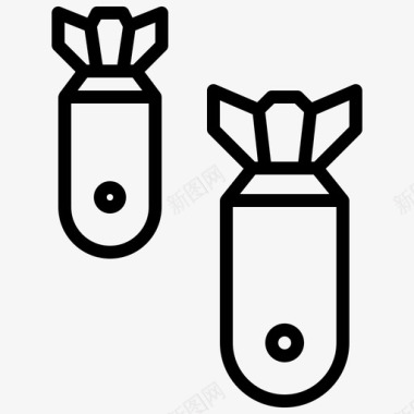 空军陆军军事图标