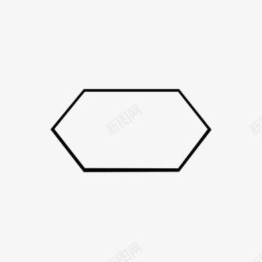 6边矩形1图标