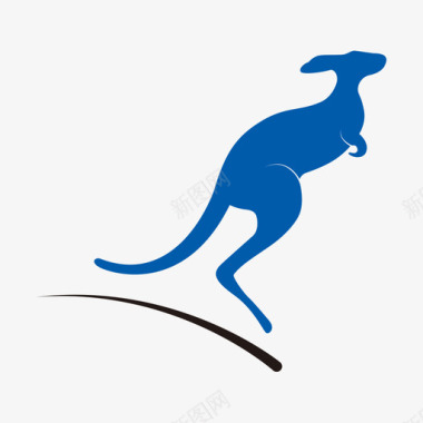 logo公路袋鼠图标
