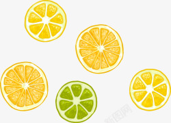 清新水果柠檬素材