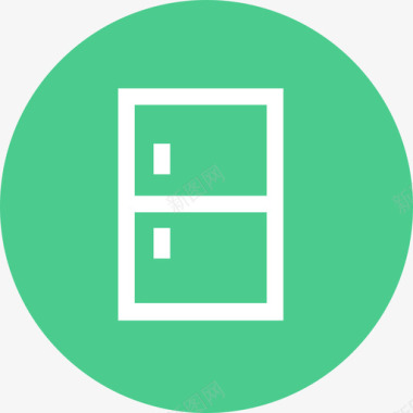 泊寓后台icon绿色面dianbingxiang图标