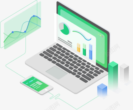 DataAnalytics一站式业务数据可视化分析图标