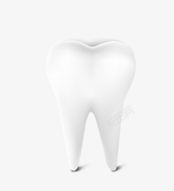 一颗洁白的牙齿牙齿素材